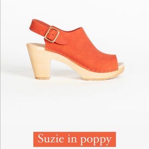 Bryr Suzie Spanish Toe, size 10 High in Poppy